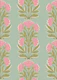 Block print classic floral