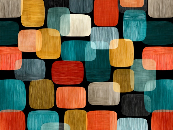 Abstract Retro Geometry