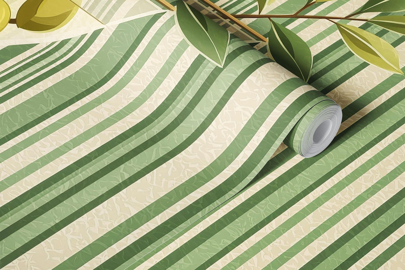 Olive Martini Design wallpaper roll