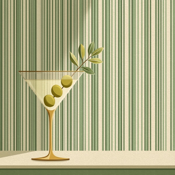 Olive Martini Design
