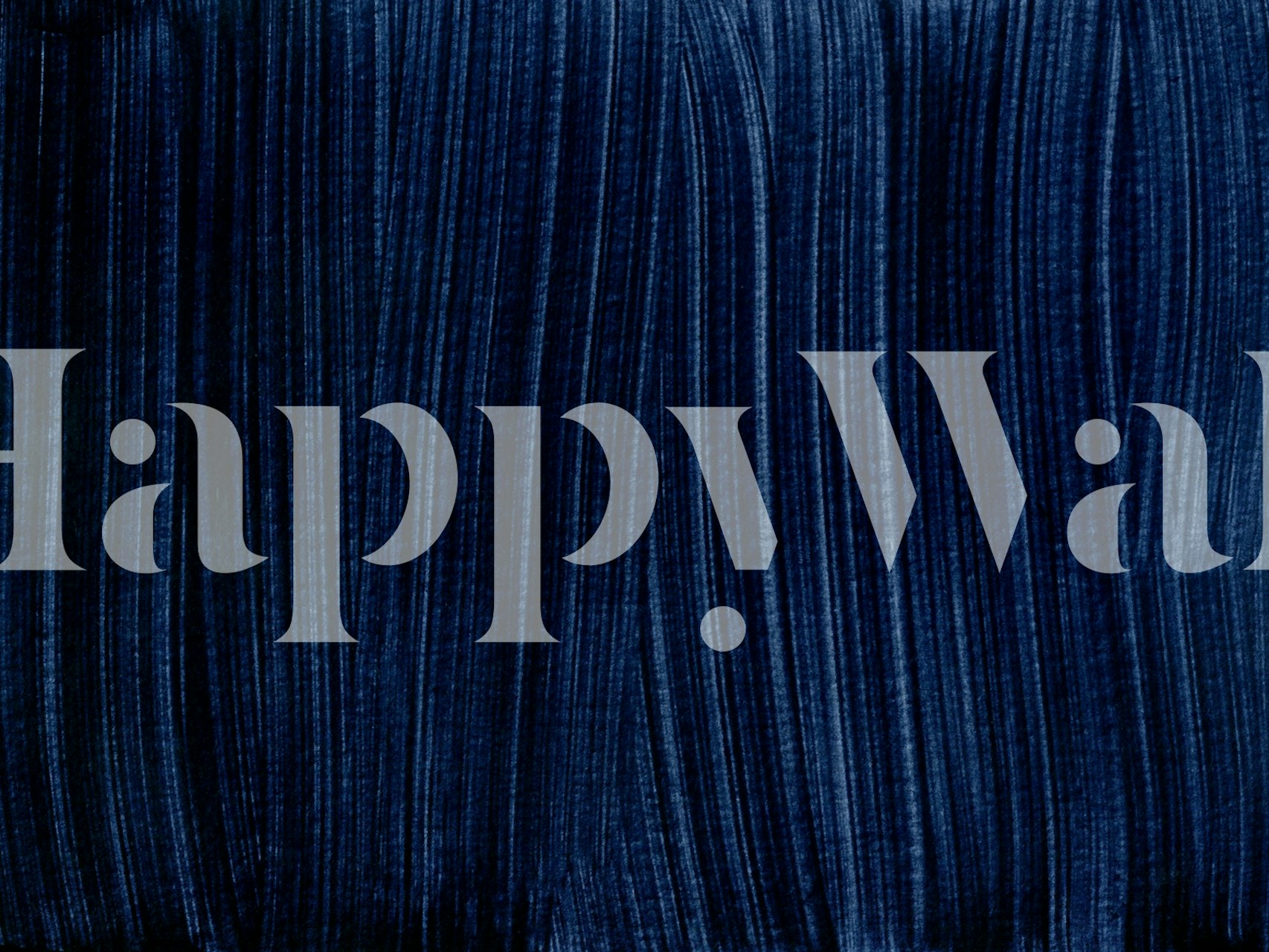 Deep indigo brushstrokes textured wallpaper