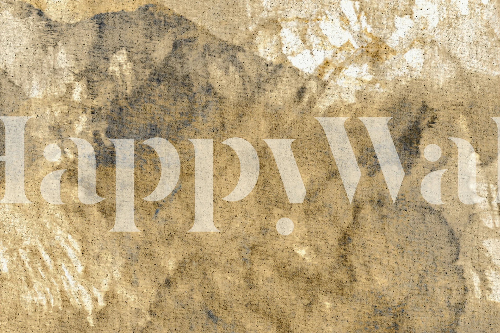 Rustic Earth Tones wallpaper design in a room