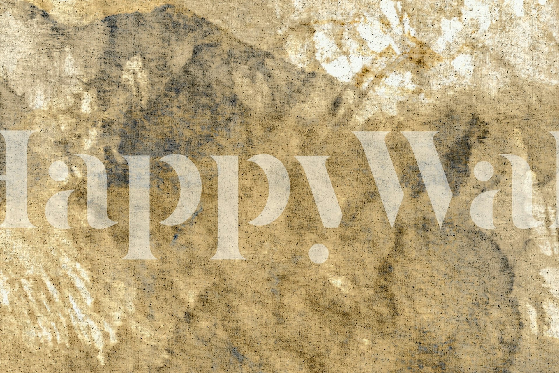 Rustic Earth Tones wallpaper design in a room