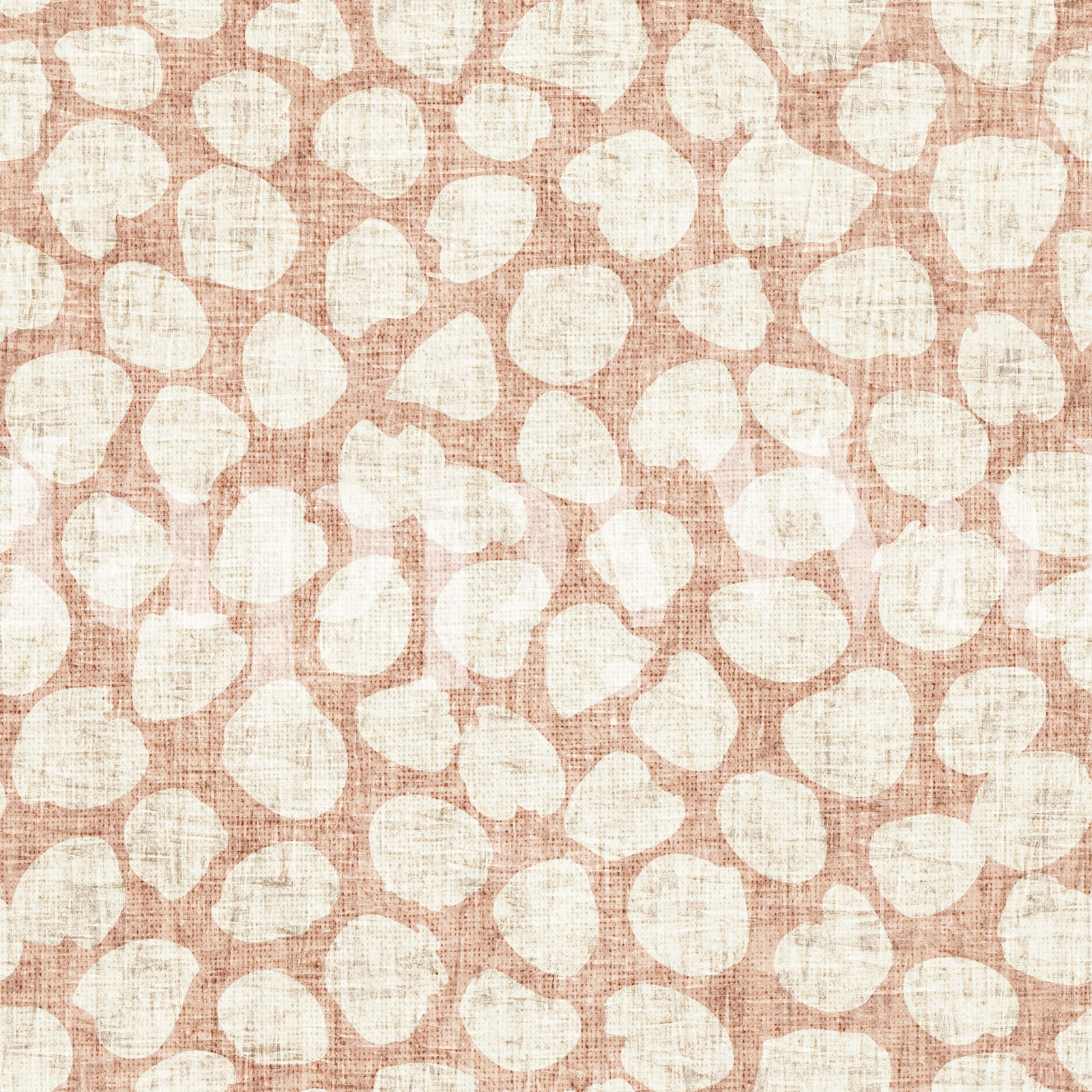 Natural Modern Japandi Organic Dot Blush Pink