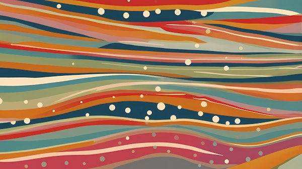 Vibrant Waves of Colors