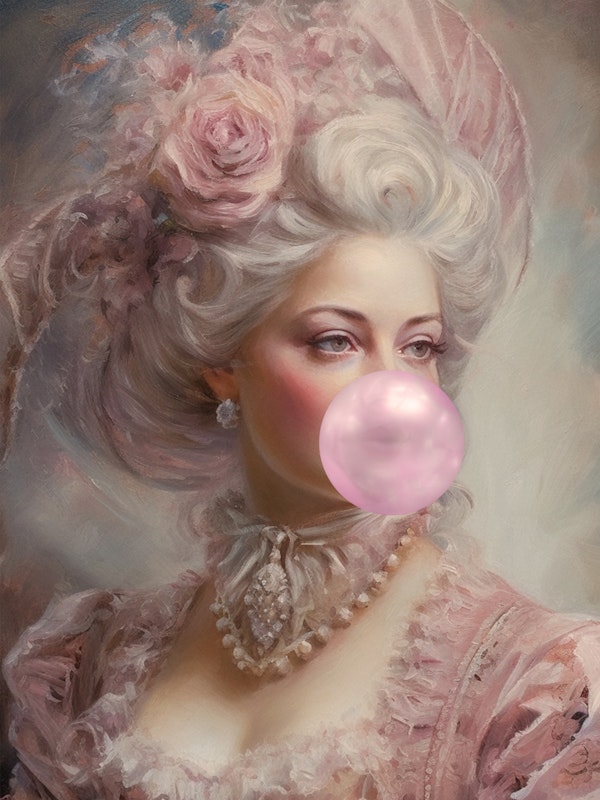 Bubblegum Marie Antoinette