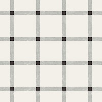 Modern Windowpane Plaid Black & White papiers peint