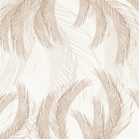 Soft Beige Feather Palm Bliss 1 tapete