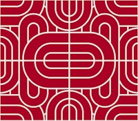 Chic Retro Red Motif papiers peint