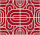 Chic Retro Red Motif
