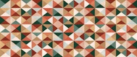 Mid Century Grid wallpaper