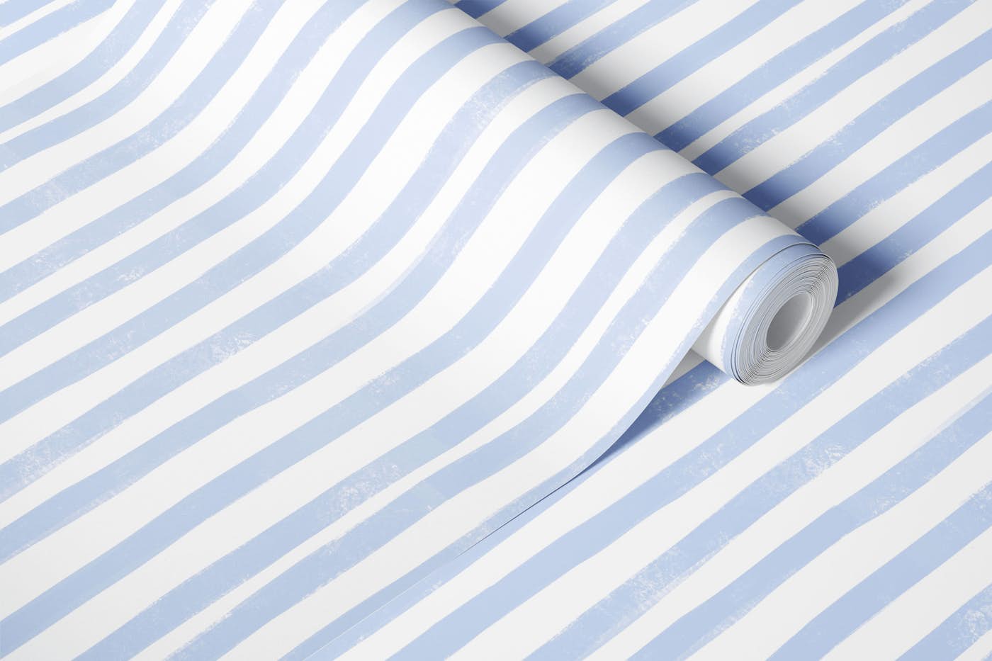Summer Stripes Lightblue wallpaper roll