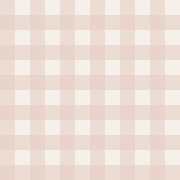 Mini Soft Nude Pink and Beige Vichy