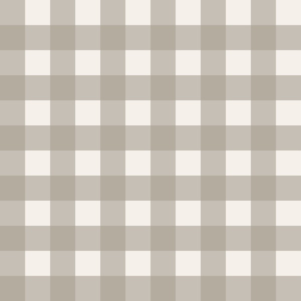 Mini Soft Beige Plaid Serenity