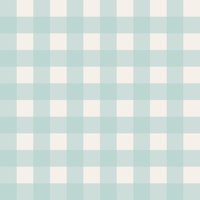 Mini Soft Aqua Mint Checkered tapete