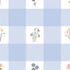 Wildflower Gingham in Blue