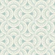 Vintage Floral Scallops - light sage green