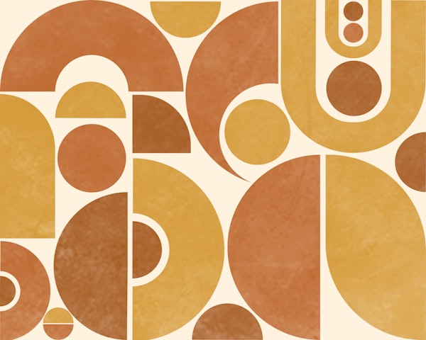 Vintage Circle Geometry