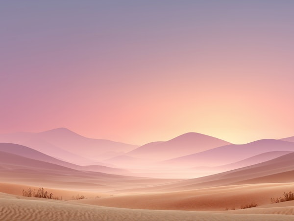 Serene Dune Sunrise