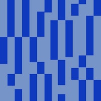 Blue Geometric Blocks wallpaper