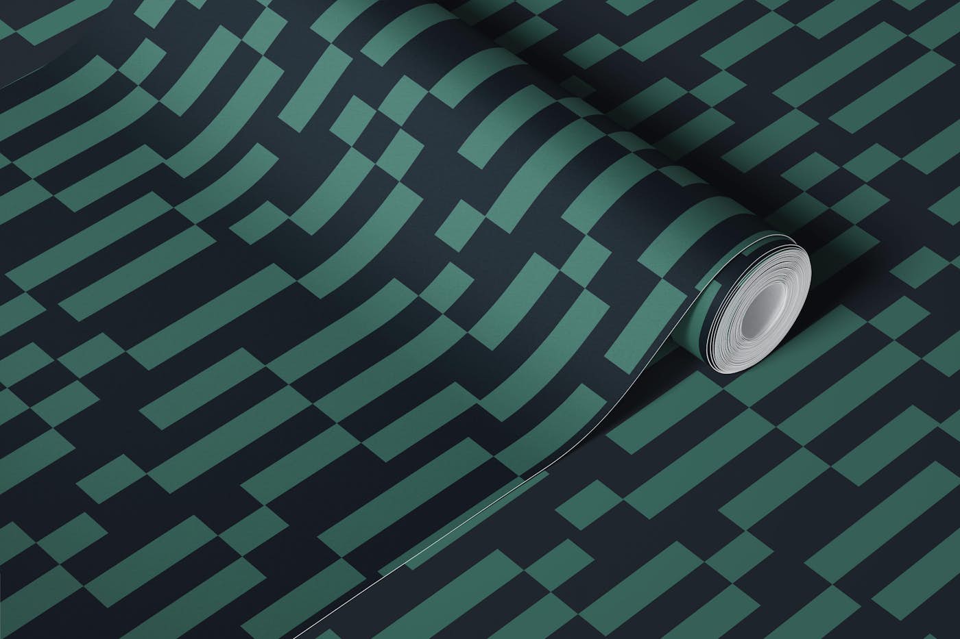 Contemporary Checkerboard wallpaper roll