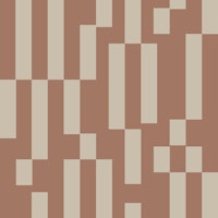 Rose Tan Geometric Design tapet