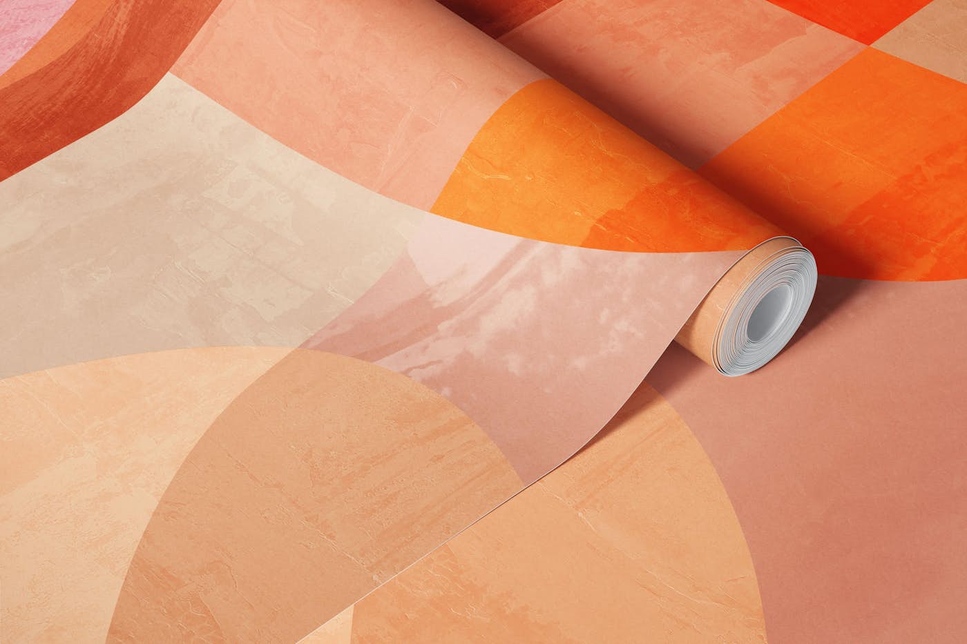 Colorful Shape Fusion wallpaper roll