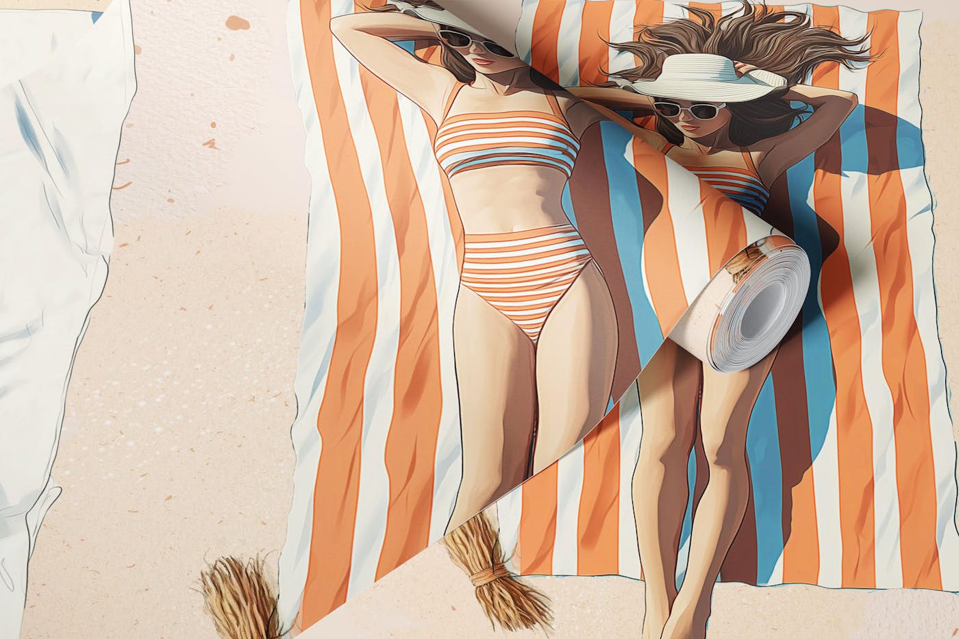 Edge Of Summer wallpaper roll