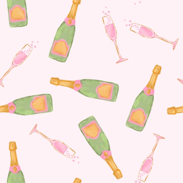 Celebratory Champagne Design