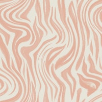 Blush Pink Liquid Tiger Stripes Animal Print ταπετσαρία