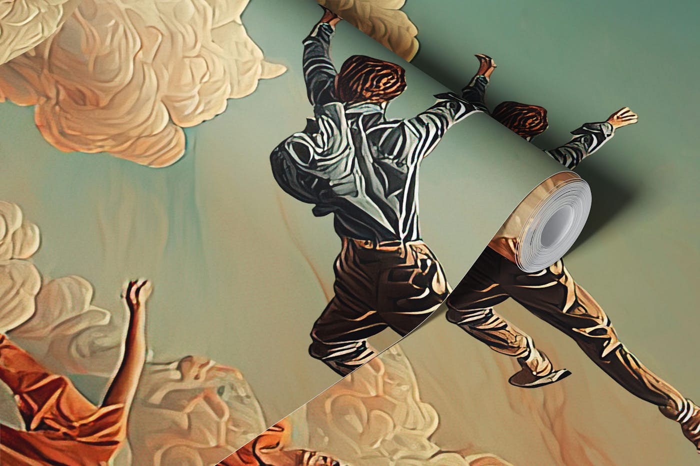 Free Falling wallpaper roll