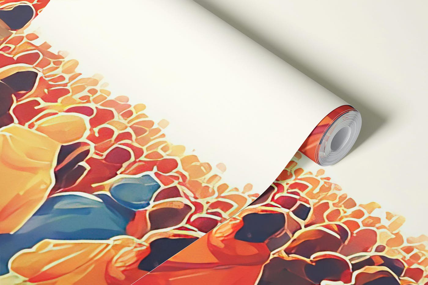 Sunny Crowd wallpaper roll