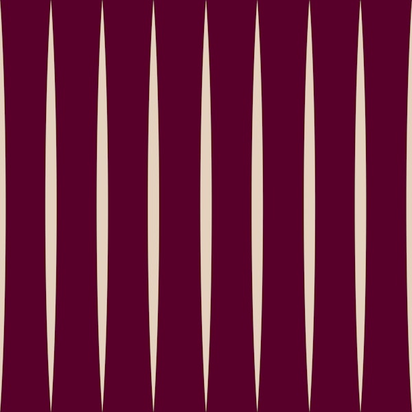 Burgundy Cream Stripes