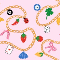 Lucky Charm Chain tapet