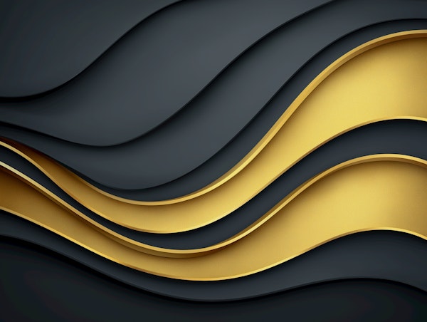 Elegant Gold Flow