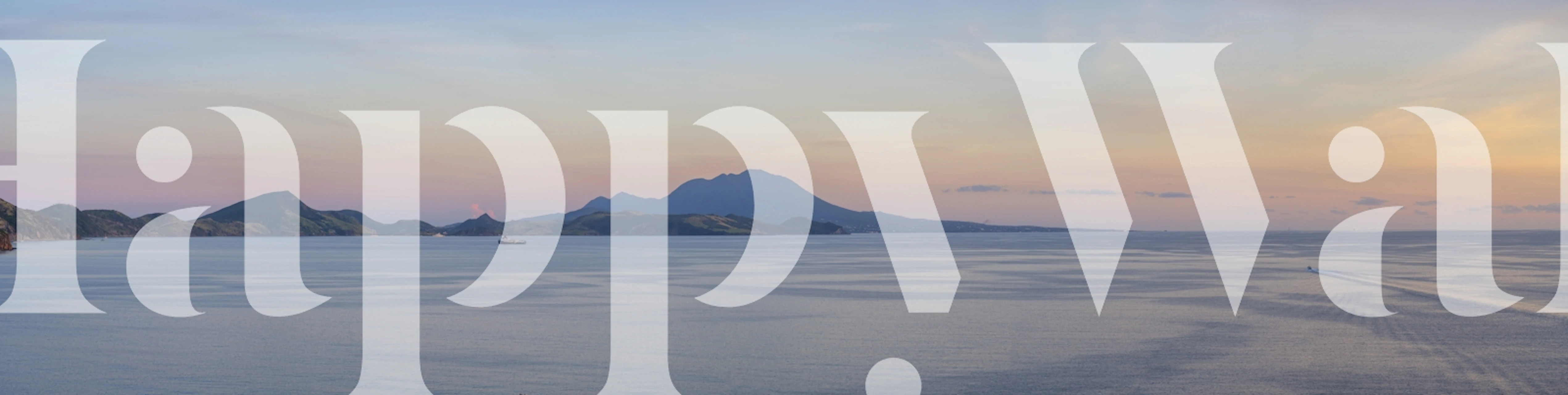 Tranquil sea escape wallpaper in a room