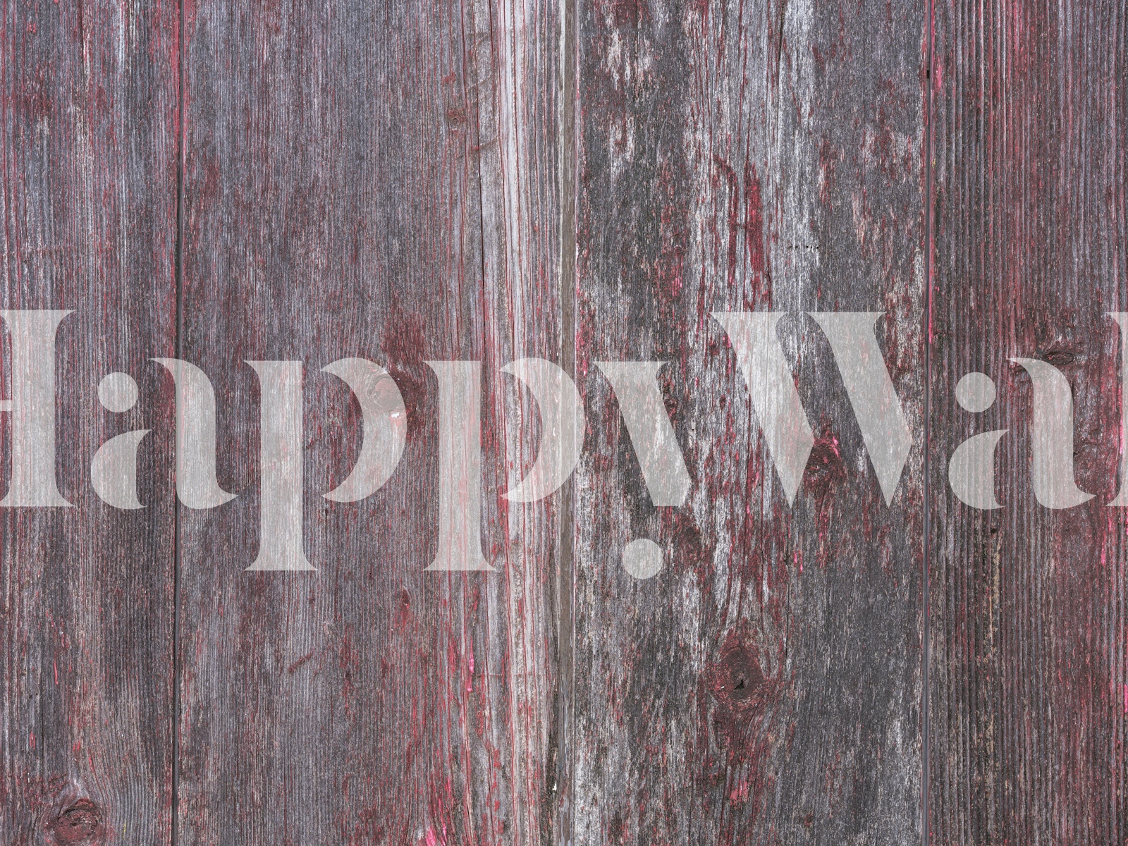 Rustic Red Wood Texture Wallpaper