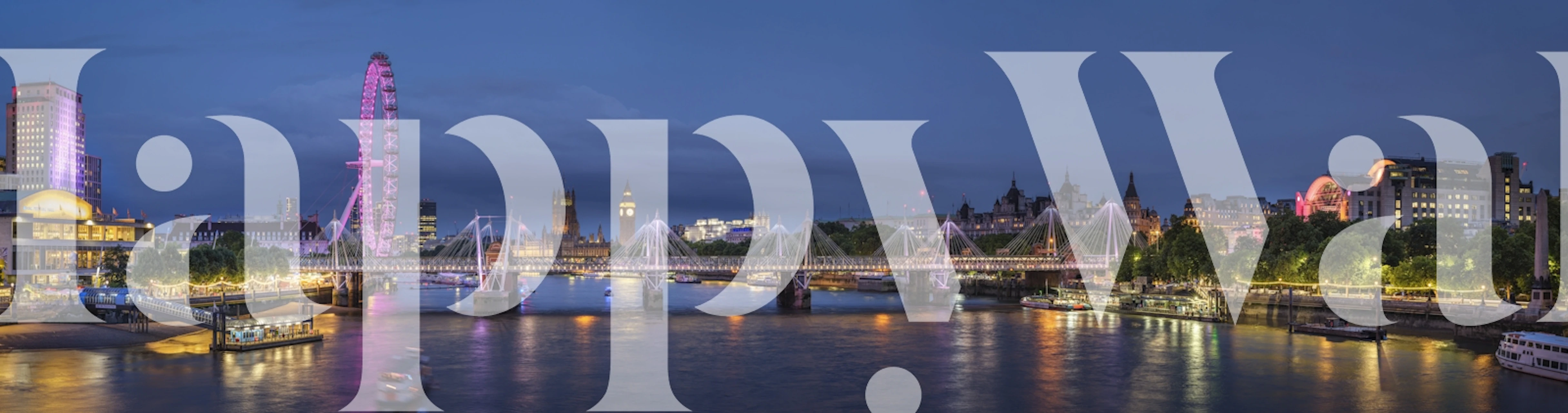 Dusk Falls on London tapeta w pokoju