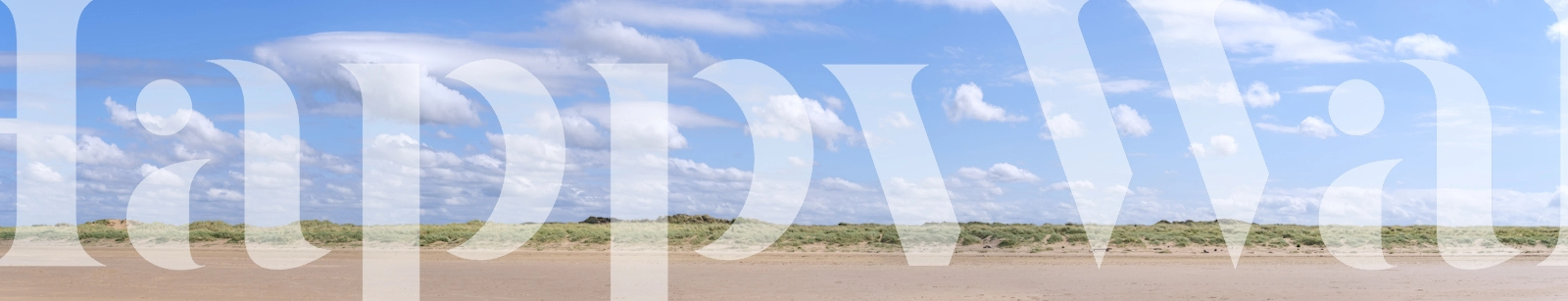 Sandy beach wallpaper in a room