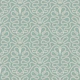 Elegant Linework Oak Leaves Sage