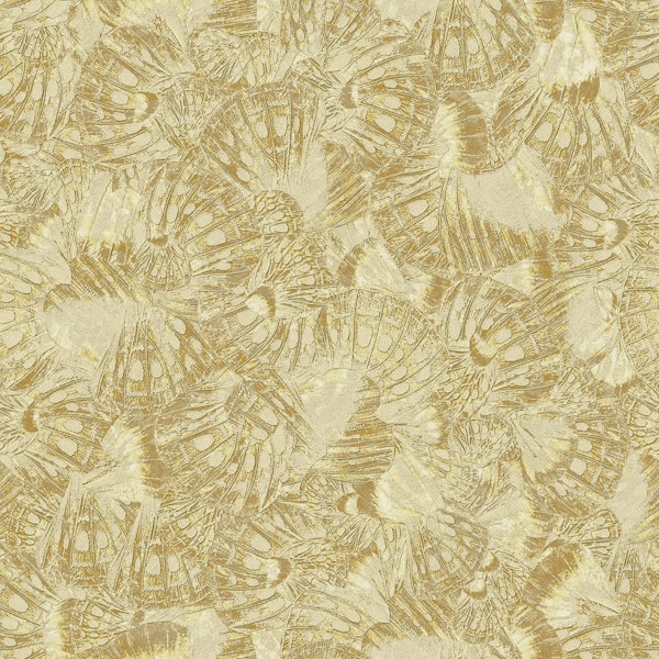 Shimmering Gold Butterfly Wings
