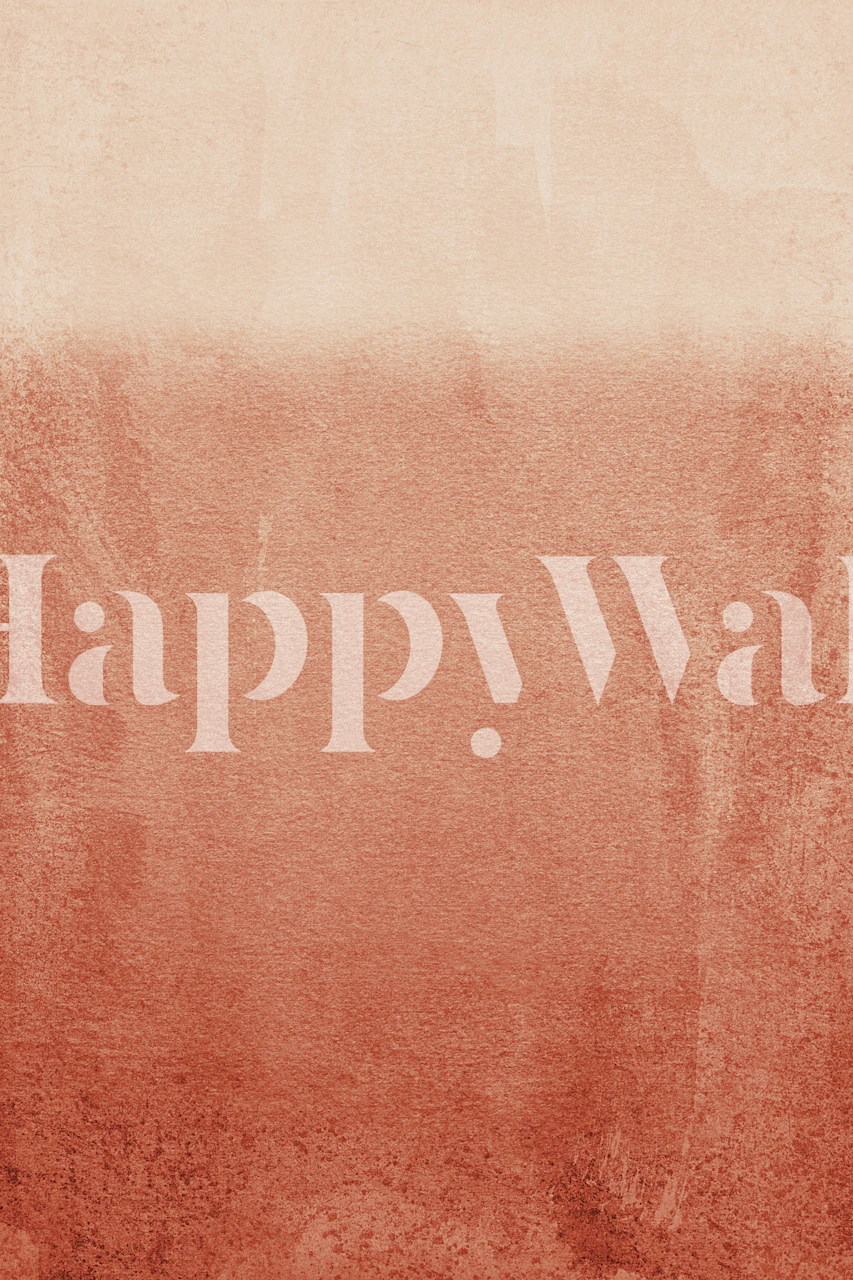 Copper and rust gradient texture wallpaper in an ombre style