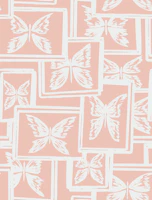 Bold Butterfly Collage Pink tapete