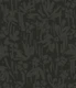 Bold Brushstroke Flowers Black