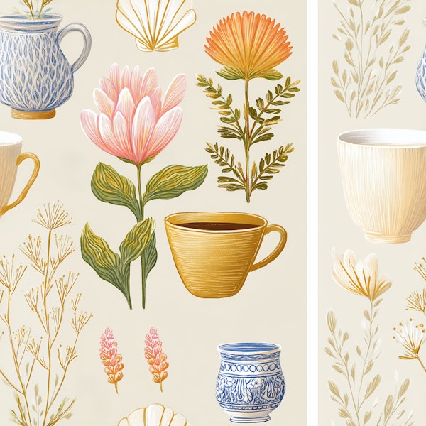 Rustic Tea and Blooms