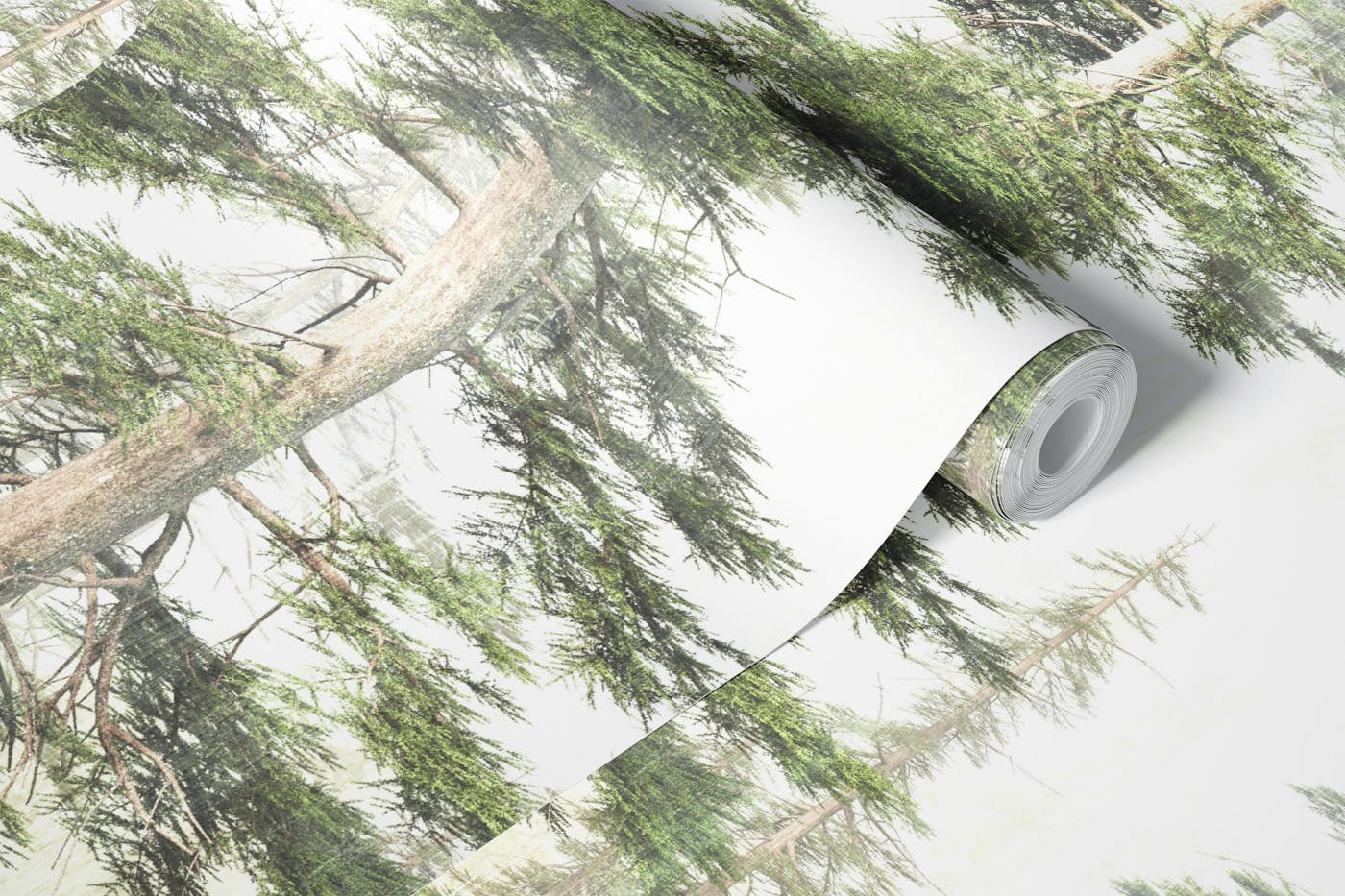 Serene Woodland Escape wallpaper roll