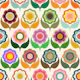 70s Fun Flowers - Multi