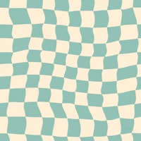Vintage Wavy Checkered wallpaper