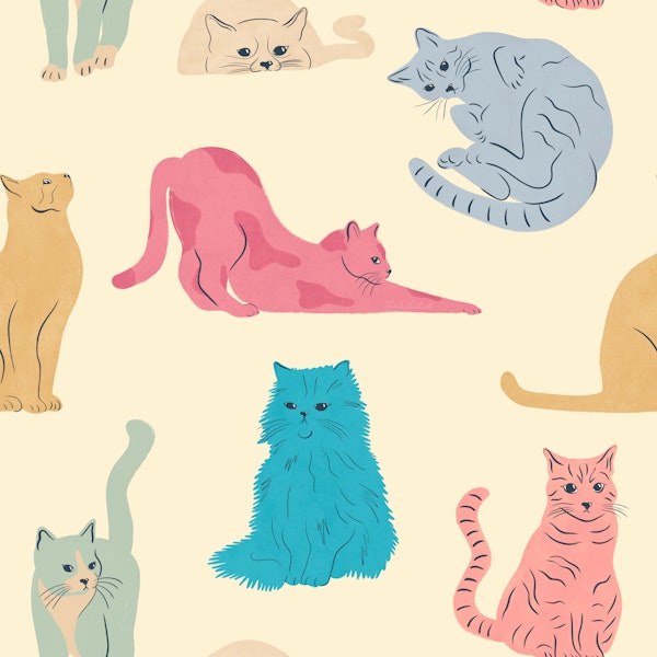 Pastel Cats