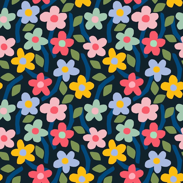 Floral dance - bright night